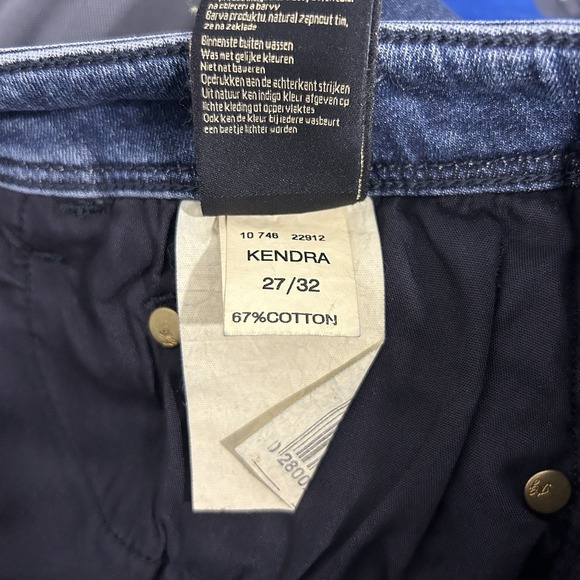 Mavi Gold Women's Size W27/L32 Kendra High Rise Straight Leg Dark Wash Jeans NWT - Picture 12 of 13